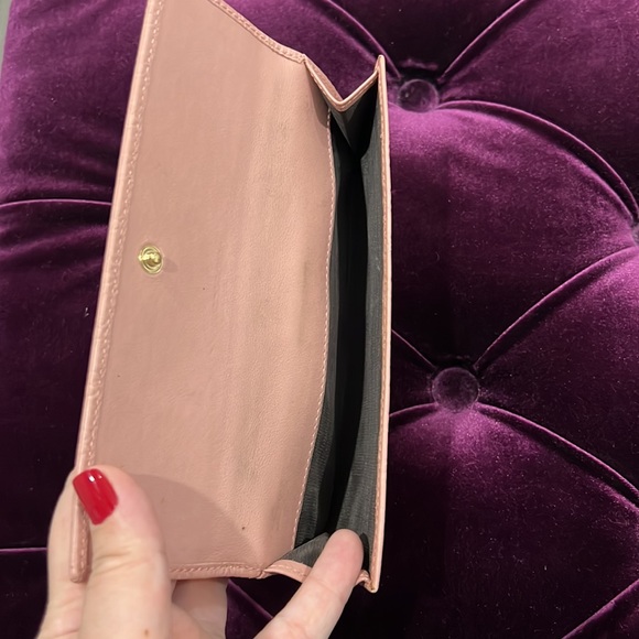 Gucci soft pink wallet (microguccissima ) - Picture 6 of 9